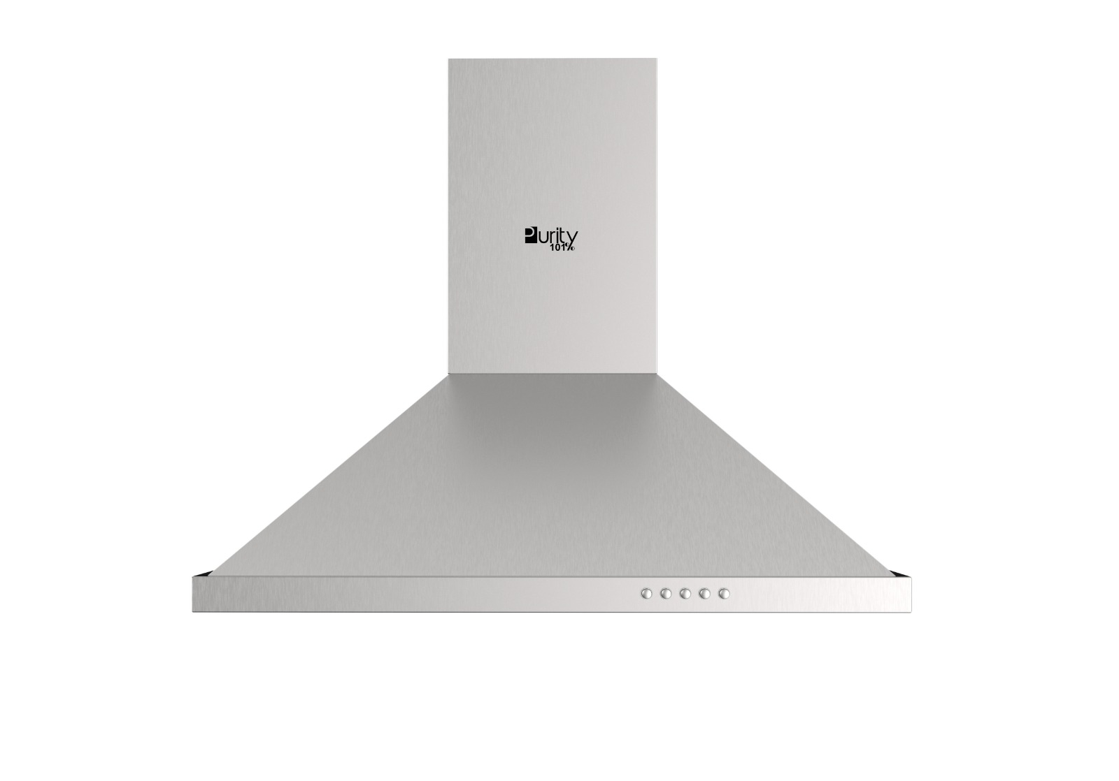 Purity Pansy X Kitchen Hood – 650 m³/h suction power, 3-speed settings, 90 cm Silver