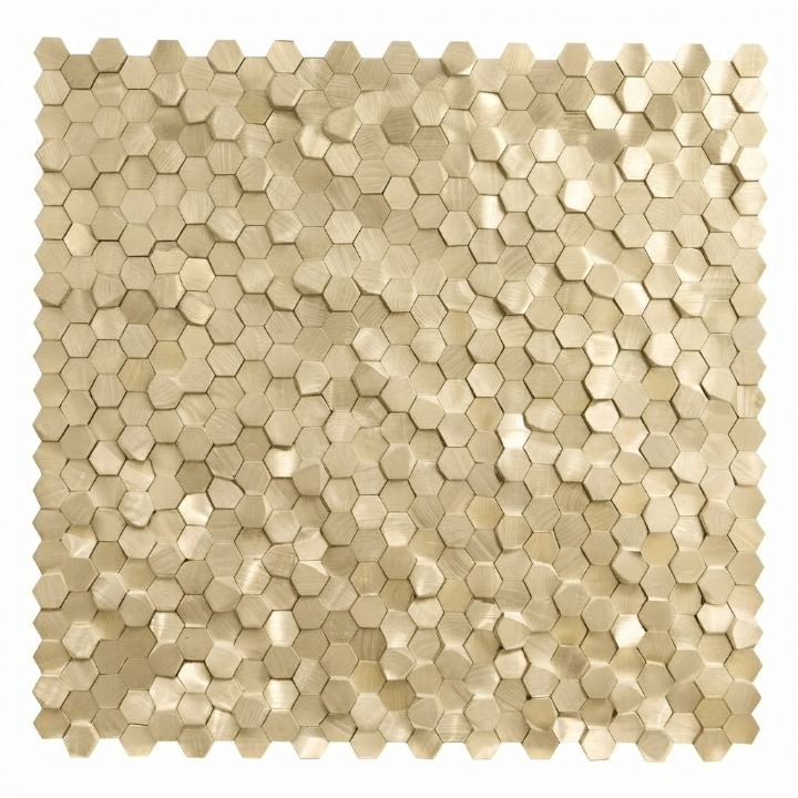Beroia Chinese Sheet Paris 304 Mosaic 29.5 × 30.5 cm - Gold