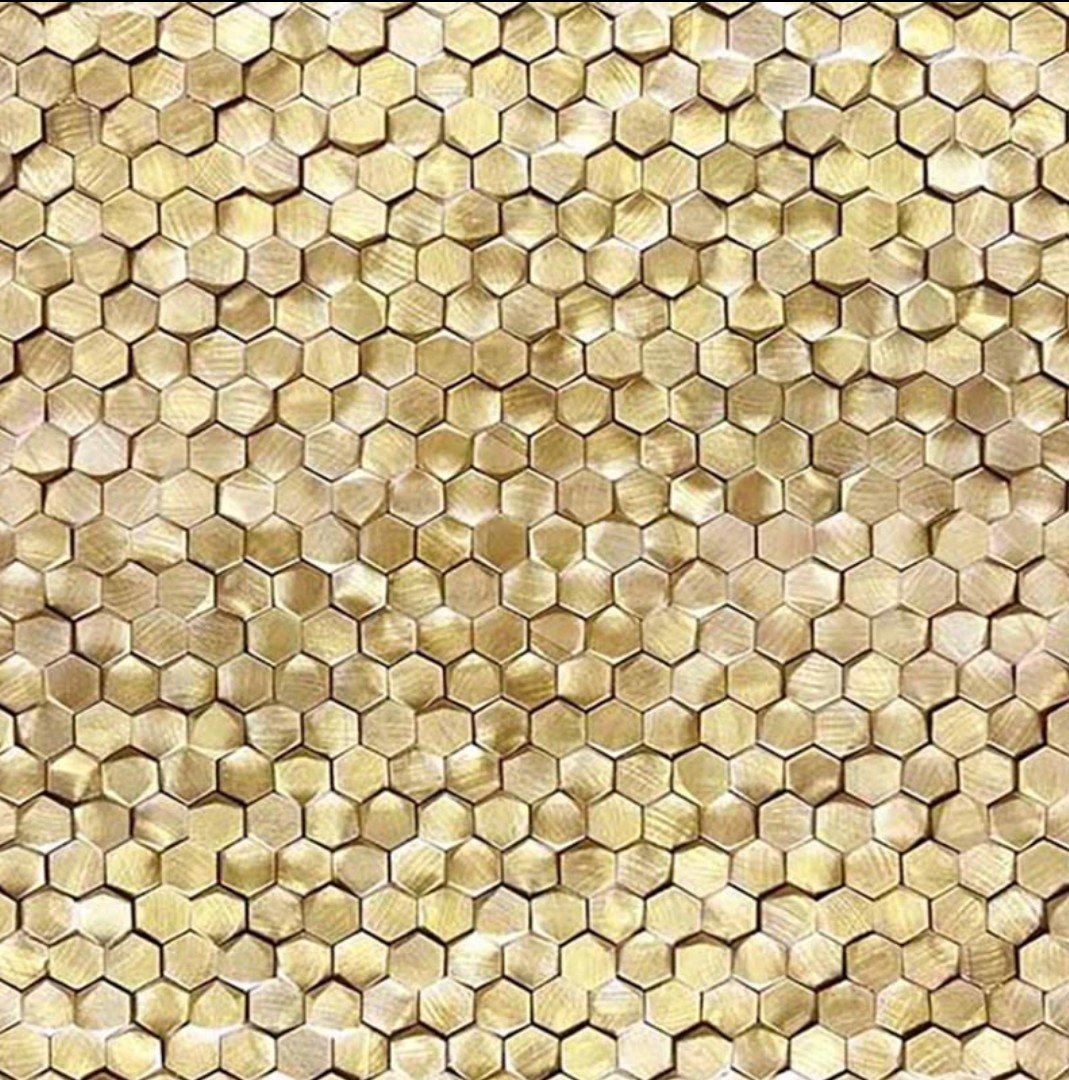 بيرويا شيت صينى باريس 304 ح موزاييك جولد 29.5 × 30.5 سم