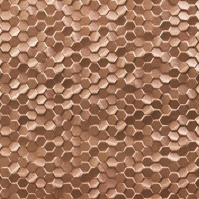 Beroia Chinese Sheet Paris 305 Mosaic 29.5 × 30.5 cm - Rose Gold