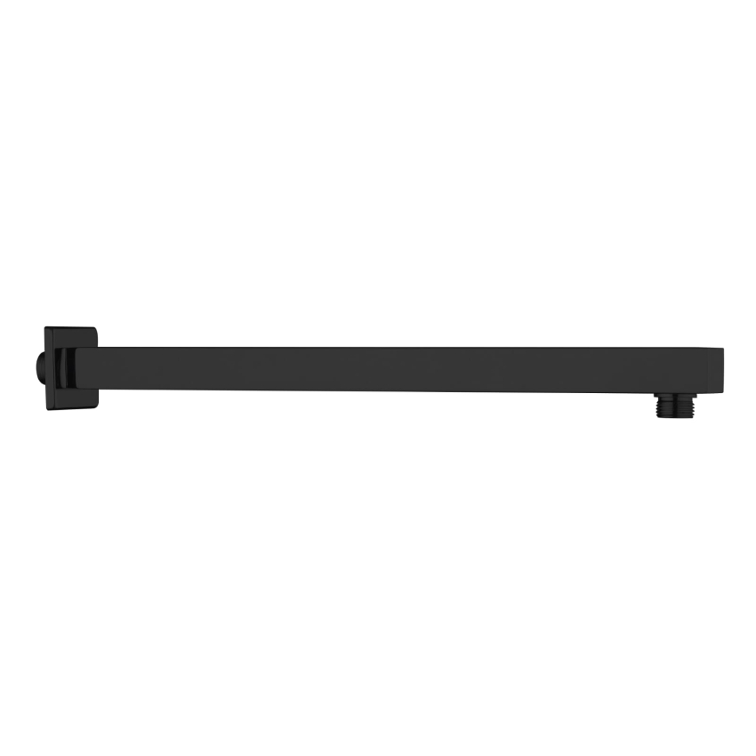 Lutz Square Built-in Shower Arm - Matte Black