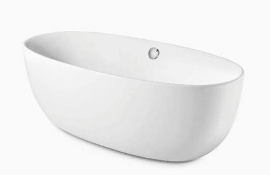 Roca Virginia Seamless Bathtub 160 x 75 cm, White
