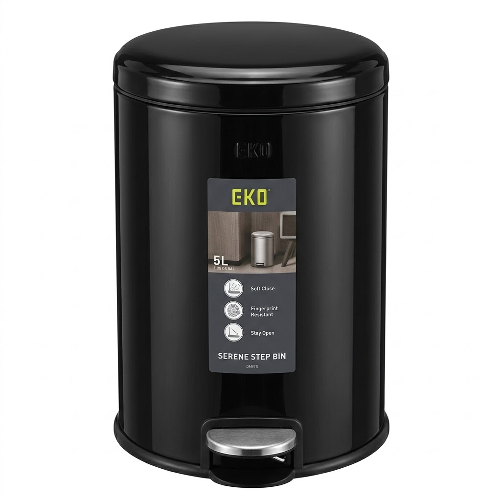 EKO Basket 5L Black EK 9118