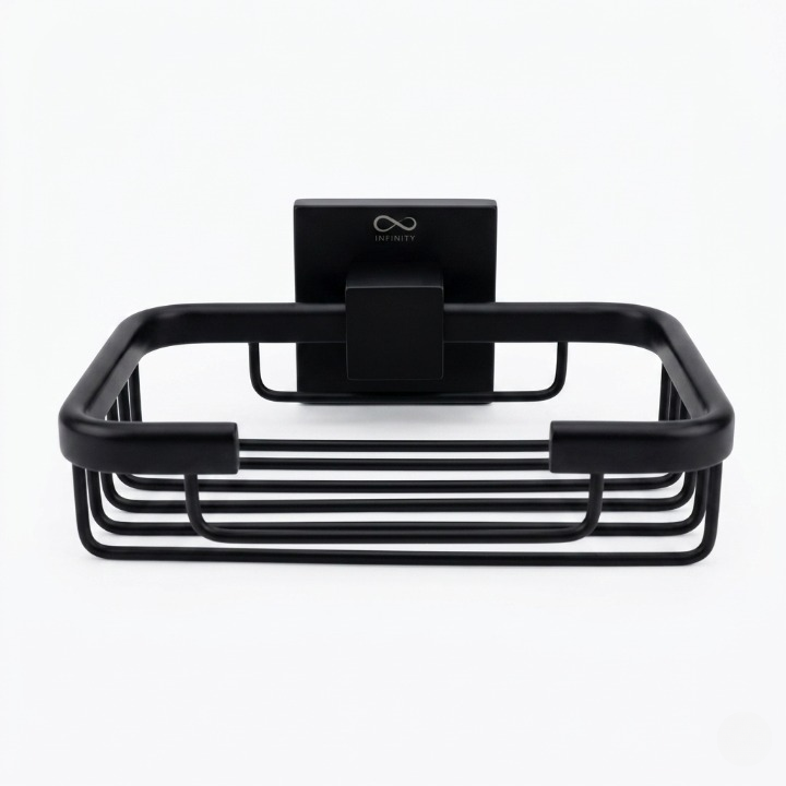 Infinity Accessory soap holder Matte Black IN 1351