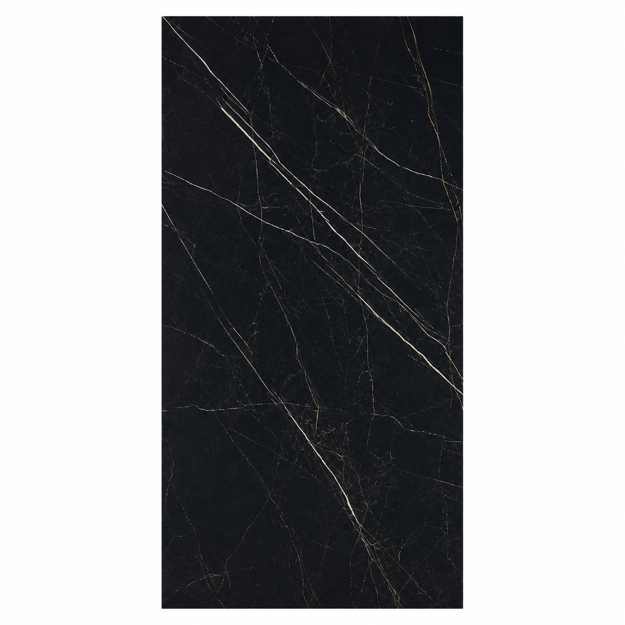 Beroia Indian Porcelain Italica 30202 BITLK High Glaze Glossy 120 × 300 cm Black 3.6 m²