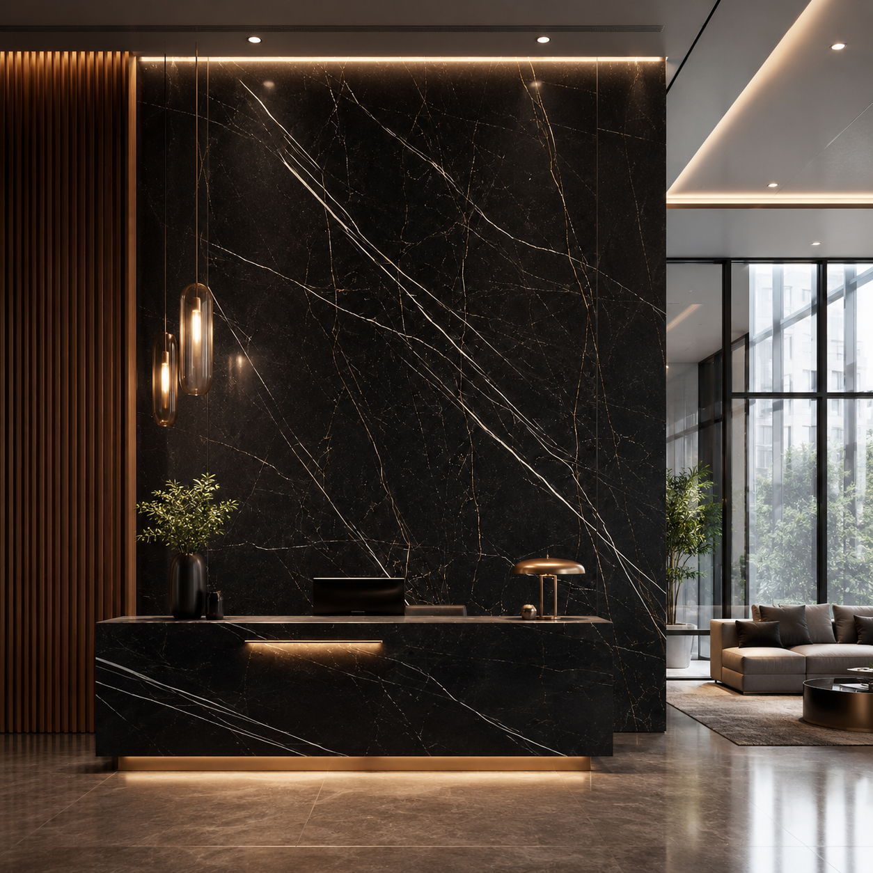 بيرويا بورسلين هندى ايطالك 30202 BITLK هاى جليز لامع 120 × 300 سم اسود 3.6