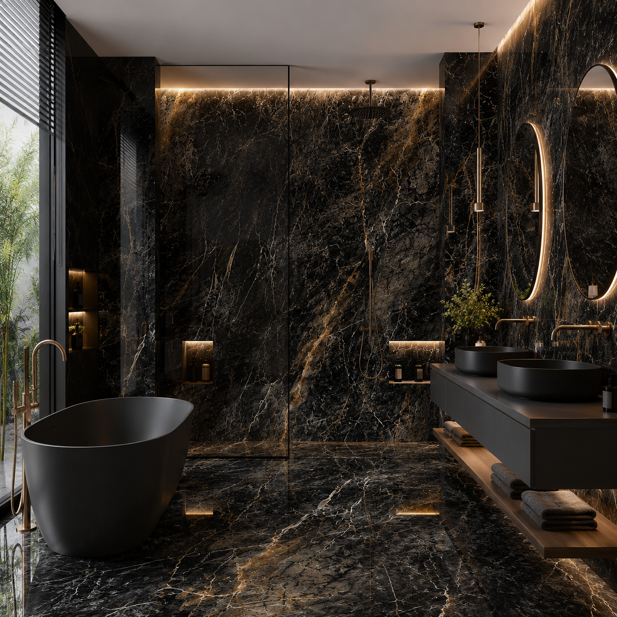 بيرويا بورسلين هندى ايطالك 30206 BITLK هاى جليز لامع 120 × 300 سم اسود 3.6