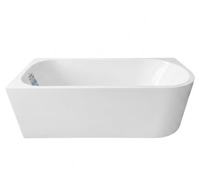 Rovety Seamless Surf Bathtub Left 175 x 75 cm, White