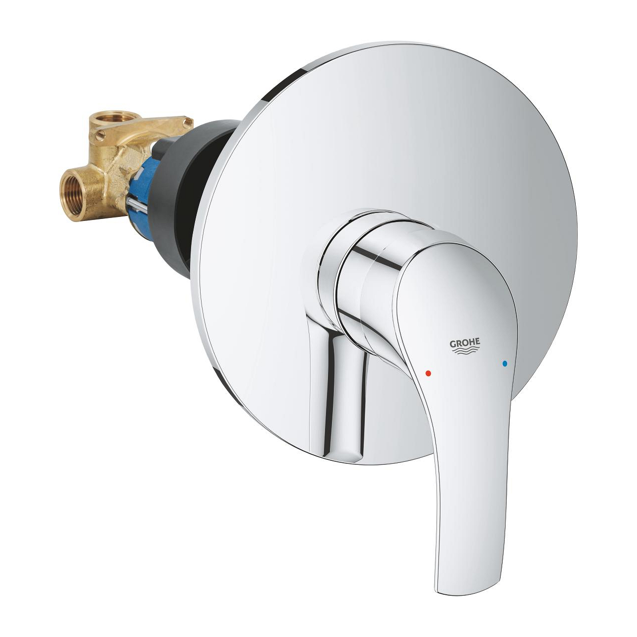 Grohe Eurosmart Bathtub mixer With concealed body Chrome 33556002