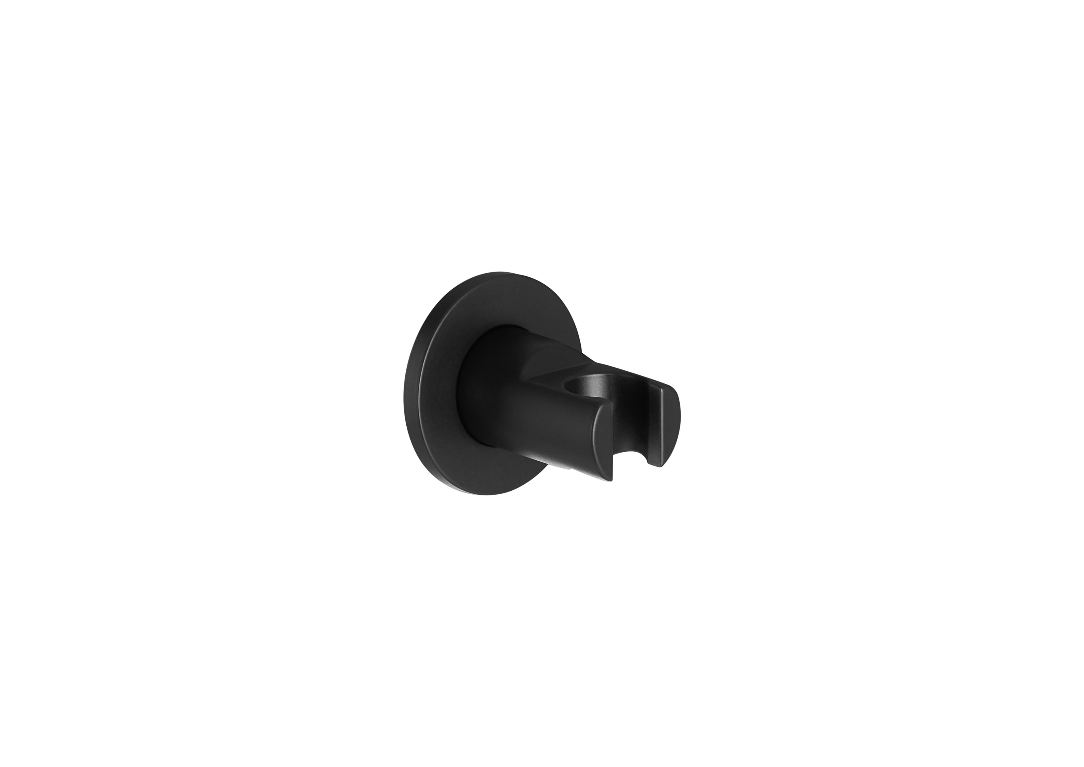 Roca Wall ROUND - Hand shower holder - Matte Black