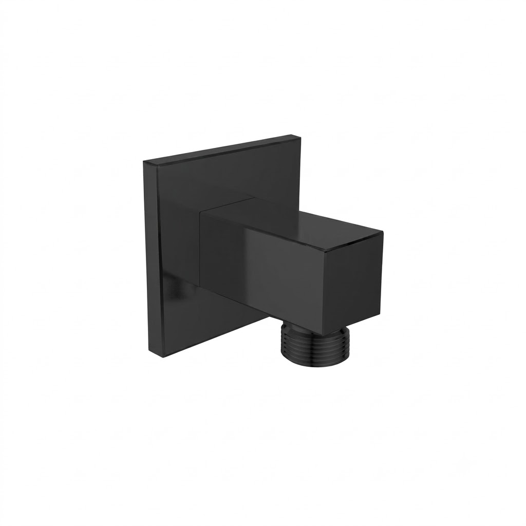 KLUDI RAK Square Concealed Hand Shower Outlet - Matte Black