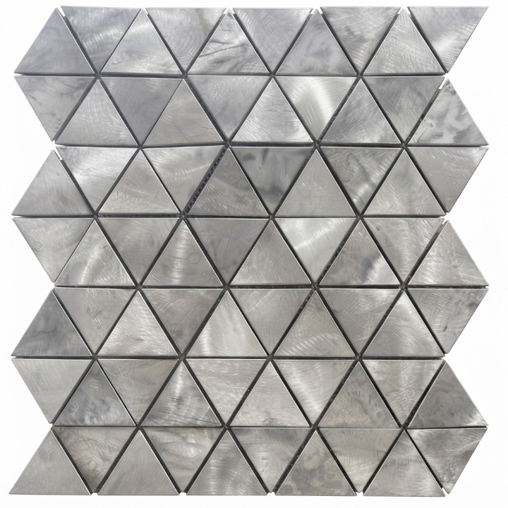 Beroia Chinese Sheet LA 202 Mosaic 29.5 × 30.5 cm - Silver