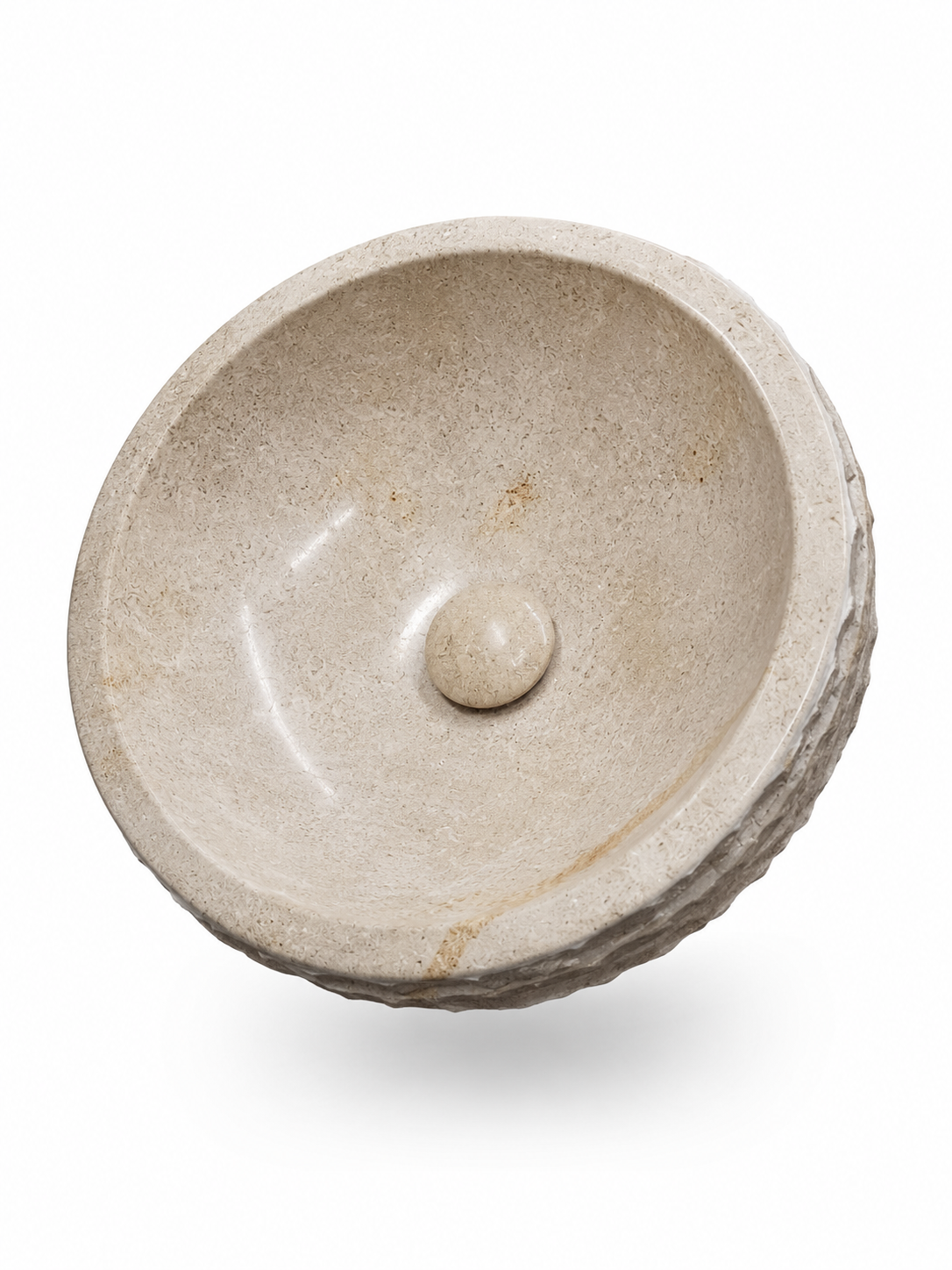 El Nada Over Top Washbasin with Waste Standard Beige MR 300