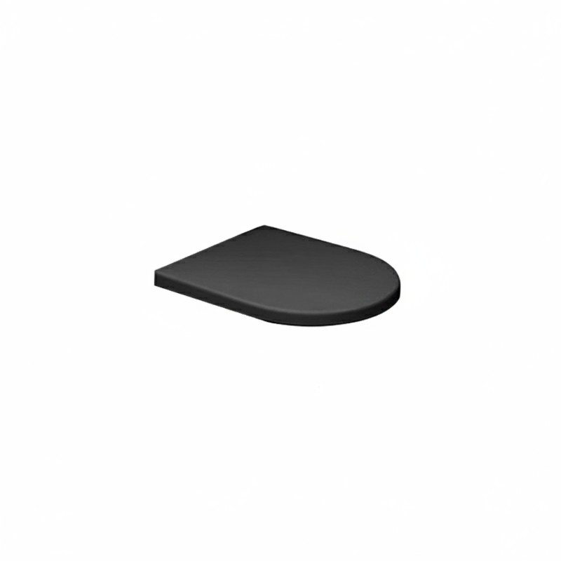 Sanipure Soft Close Seat & Cover Matte Black 0108390900
