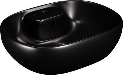 Villeroy & Boch Avento Over Top WashBasin 42.5 × 59 cm Matte Black 5A466038