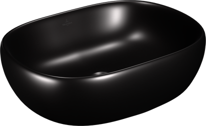 Villeroy & Boch Avento Over Top WashBasin 41.5 x 59 cm Matte Black 5A376338