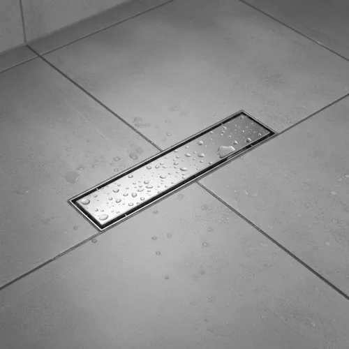 Infinity shower drain, 50 cm, steel tile chrome IN 5010 FMPS
