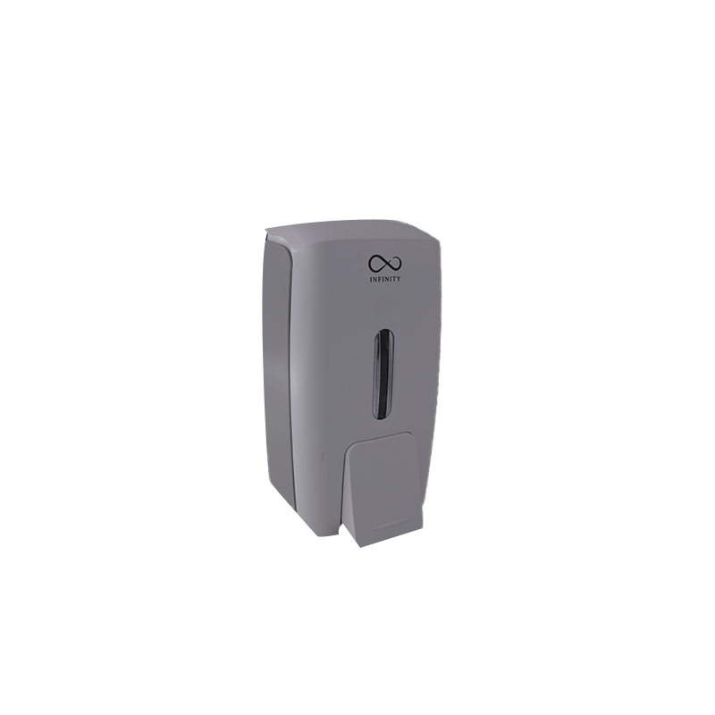 Infinity Accessory Liquid Soap Dispenser, Plastic, 800 ml, White, IN 9090