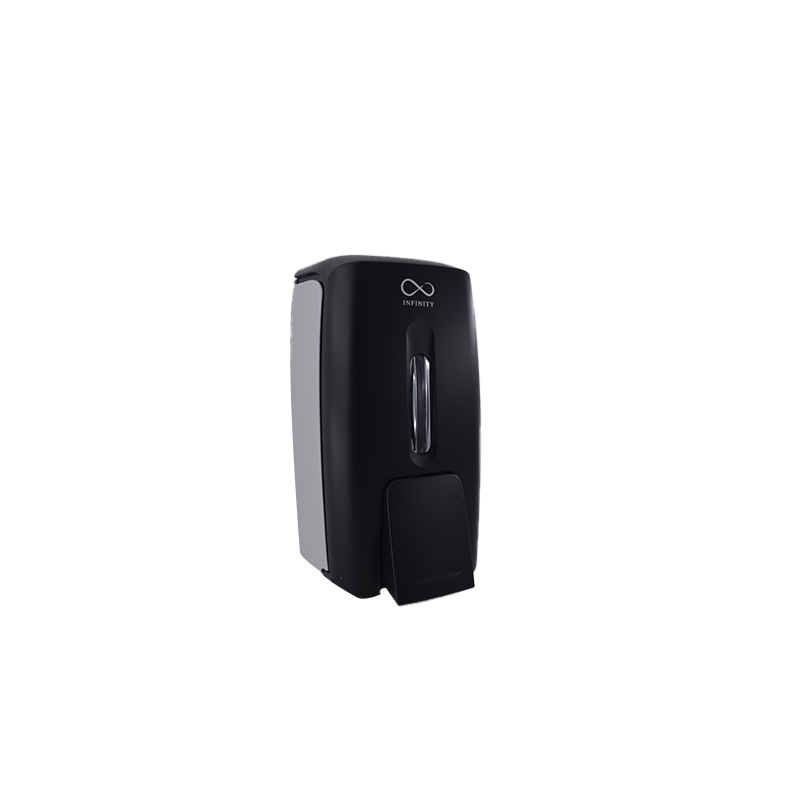 Infinity Accessory Soap Dispenser Plastic 800 mm Matte Black IN 9090