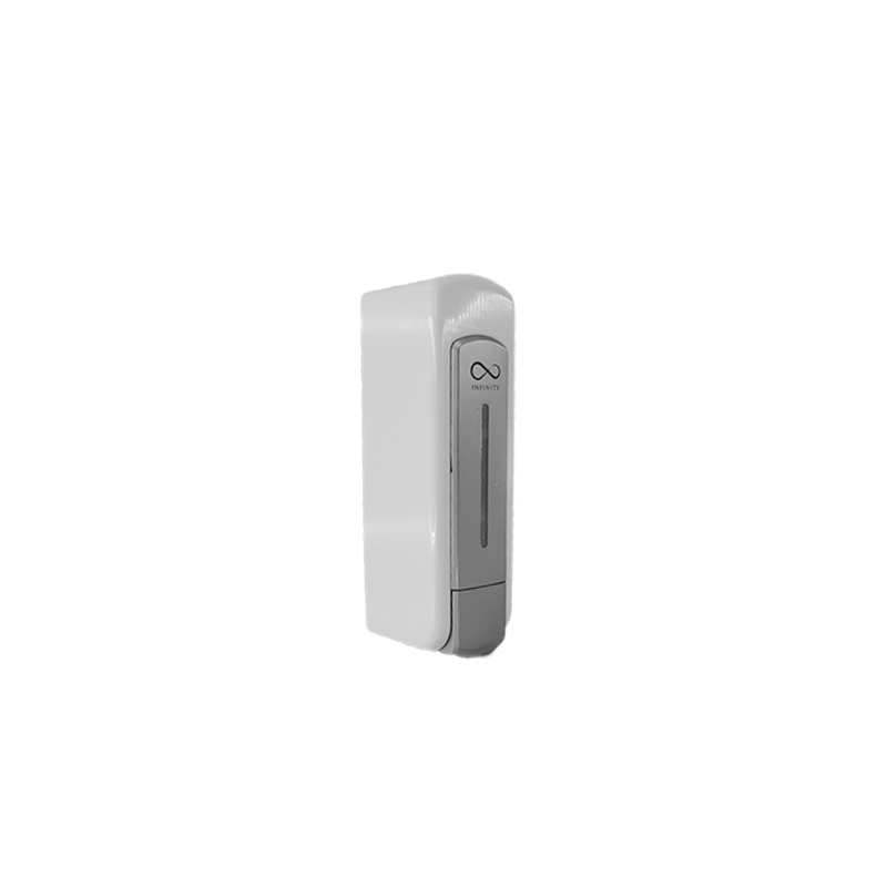 Infinity Accessory Soap Dispenser Plastic 300 mm - White × Chrome