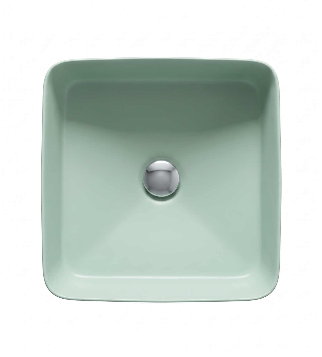 Sarreguemines Dinan Over Top Washbasin 40 cm Jade