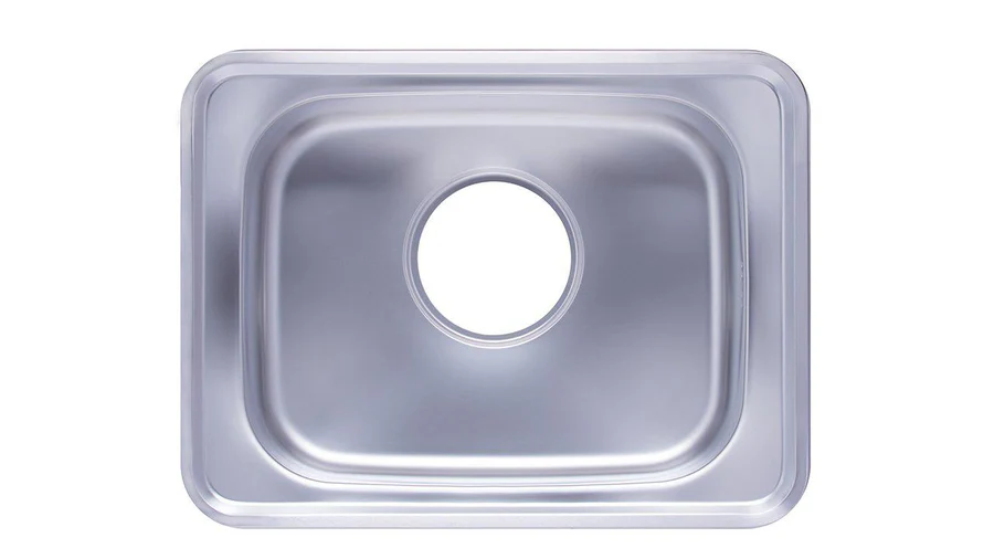 Hans Kitchen Sink 48 × 63 cm With Drain Chrome ISS 630