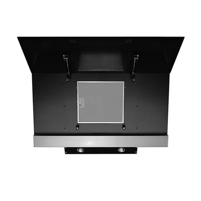 Hans Decora Kitchen Hood 1000 m3/h 3 Speeds 90 cm Silver x Black DC 90-1000