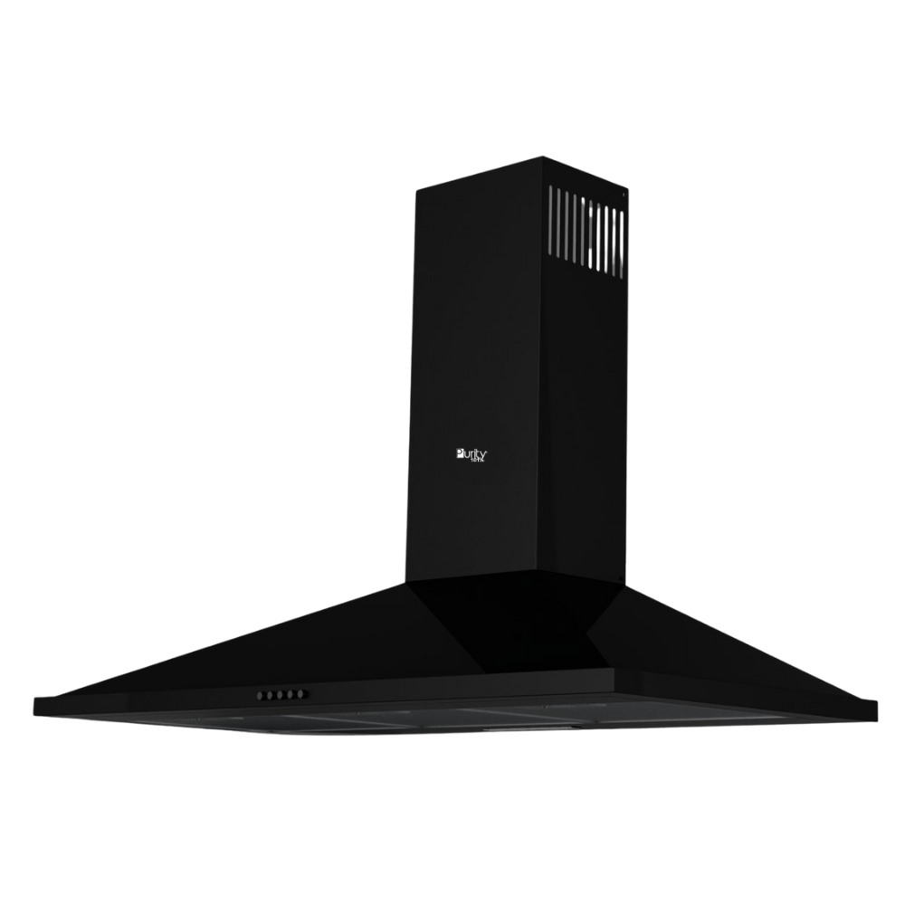Purity Ito Pro Plus BL Kitchen Hood 1000 m3/h 3 Speeds 90 cm Black Turkish