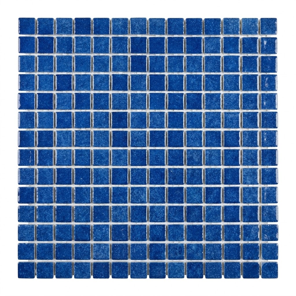Euro Arab Spanish Sheet 100 GN Swimming Pool Mosaic 31.5 × 46 cm - Dark Blue 2.0286