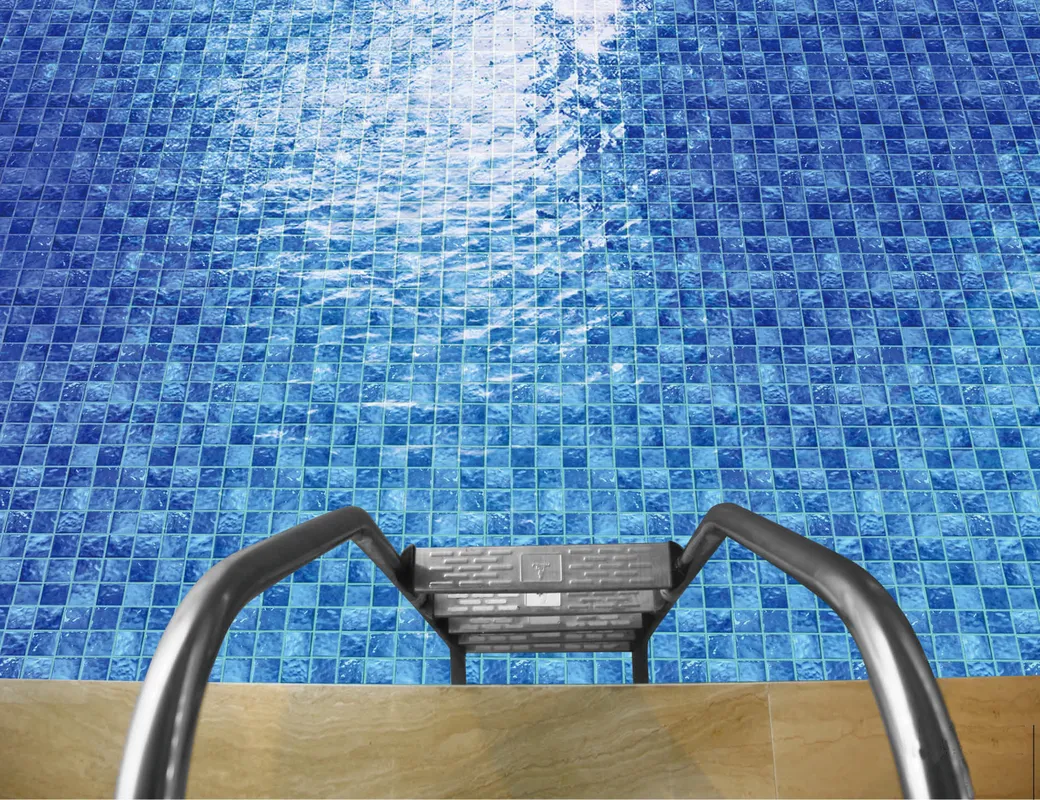 Euro Arab Spanish Sheet 100 GN Swimming Pool Mosaic 31.5 × 46 cm - Dark Blue 2.0286
