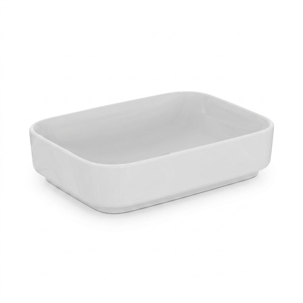 Ideal Standard iLife Over Top Rectangular Washbasin 38 × 50 cm White G 572901