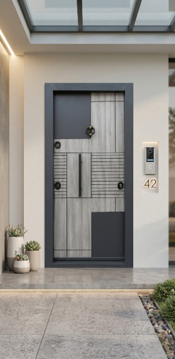 KH Armored Door Right 215 × 100 cm 2053