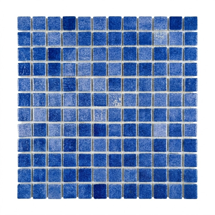 Beroia Spanish Sheet 302 Swimming Pool Mosaic 31.6 × 31.6 cm - Dark Blue 1.997