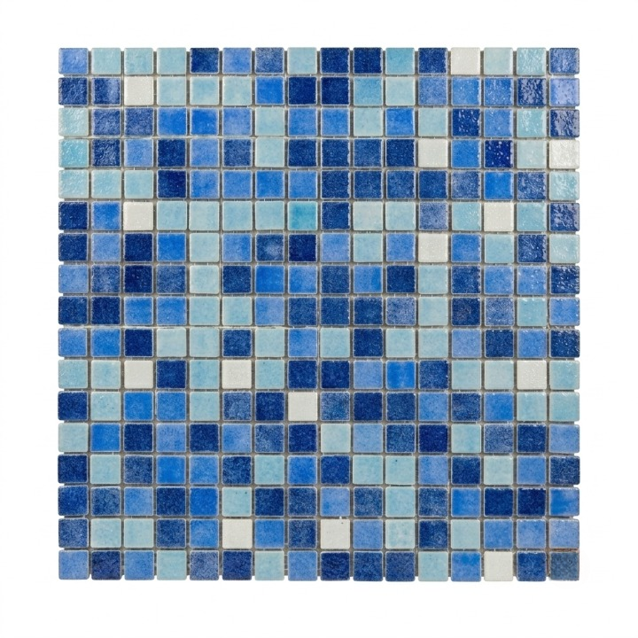 Beroia Spanish Sheet 724 BR Swimming Pool Mosaic 31.6 × 31.6 cm - Blue 1.997