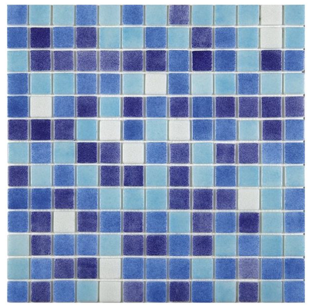 Beroia Spanish Sheet 724 BR Swimming Pool Mosaic 31.6 × 31.6 cm - Blue 1.997