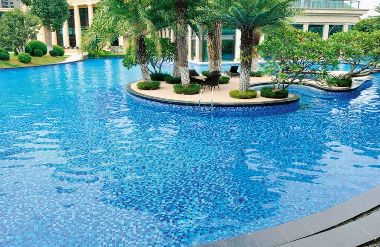 Beroia Spanish Sheet 753 BA Swimming Pool Mix Mosaic 31.6 × 31.6 cm - Blue 1.997