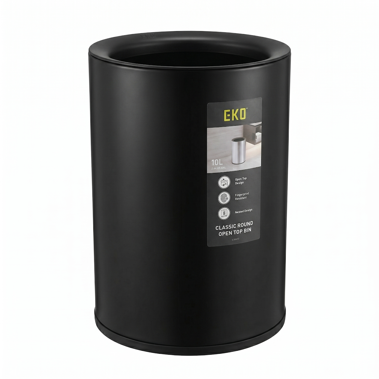 Eko Basket 10L Round - Matte Black
