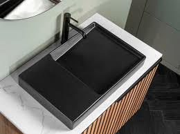 Roca Horizon Overmount Over Top Washbasin 38 × 600 سم Matte Black A32727908B
