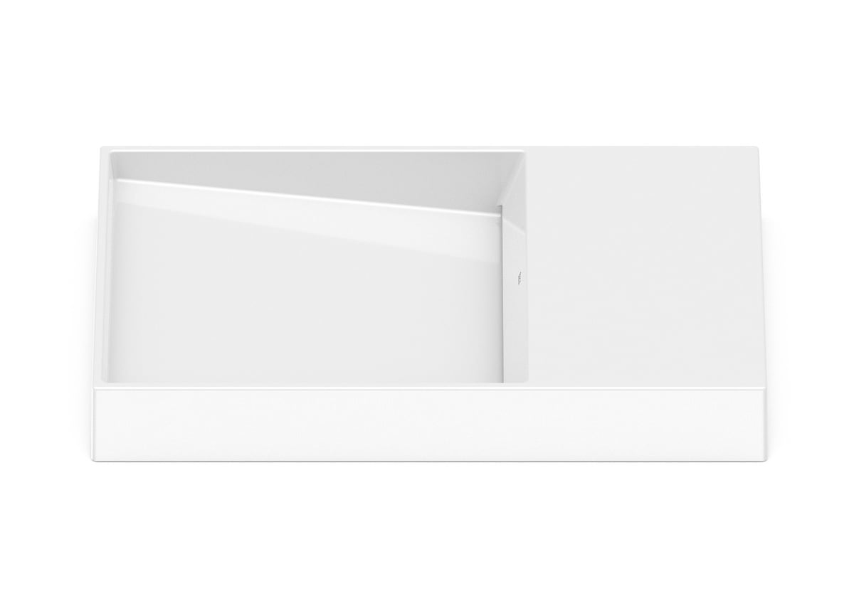 Roca Horizon Overmount Over Top Washbasin 38 × 60 سم Matte White A32727962B