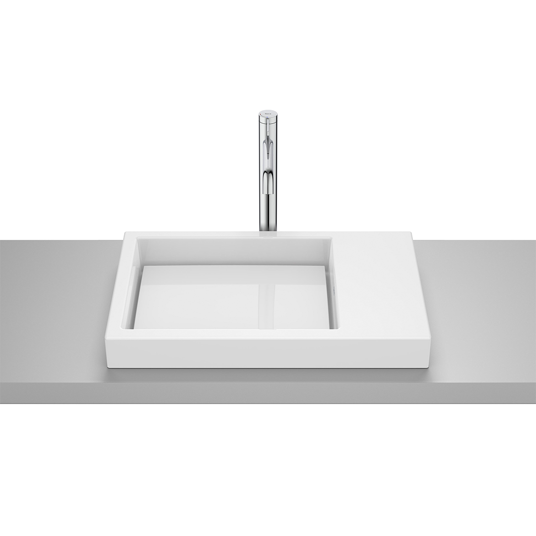 Roca Horizon Skyline Over Top Washbasin 38 × 60 cm White A32727500B