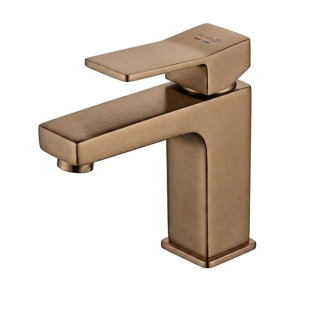 Kludi RAK Tetra Basin Mixer Short UAE - Matte Bronze