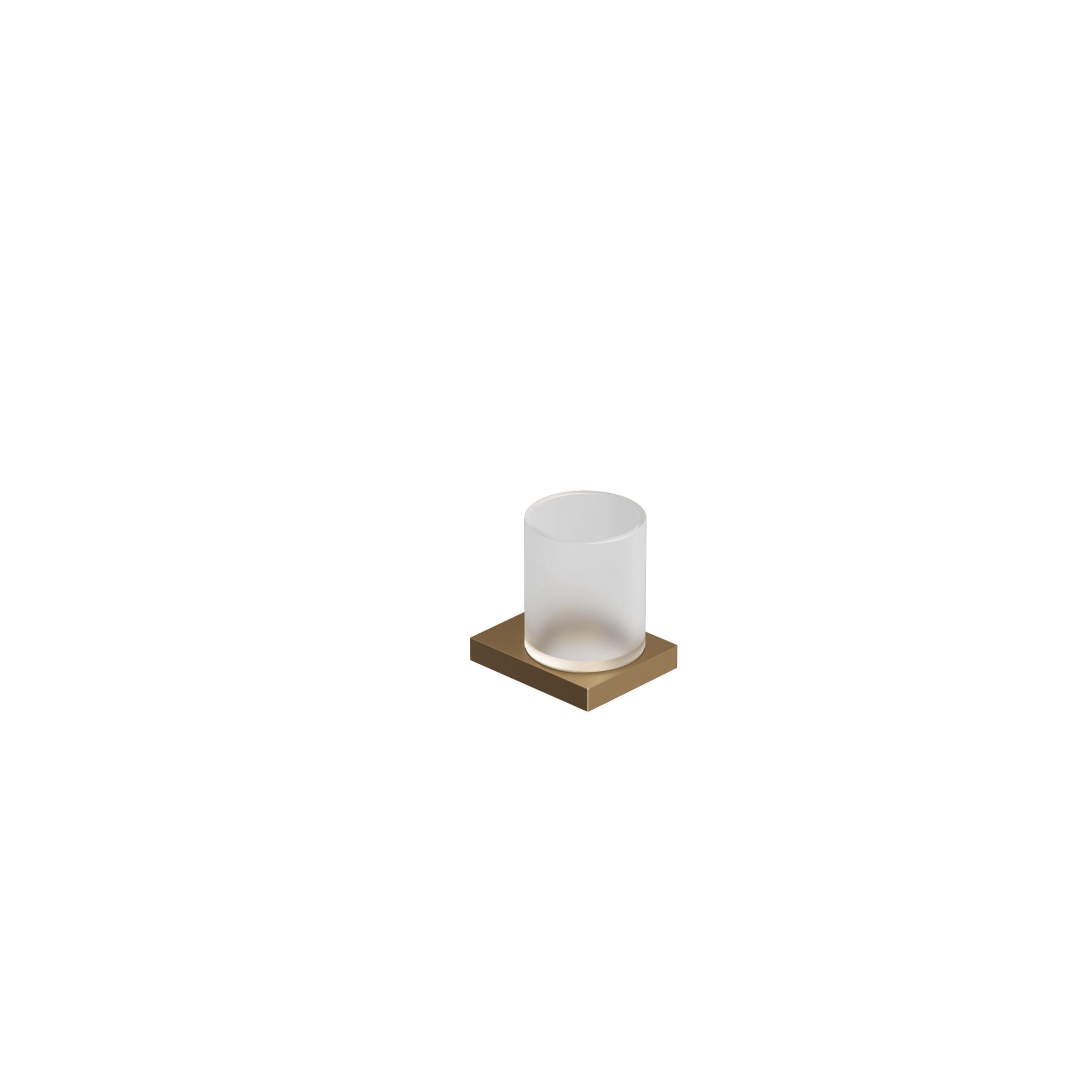 KLUDI RAK Glass Tumbler Holder - Matte Bronze