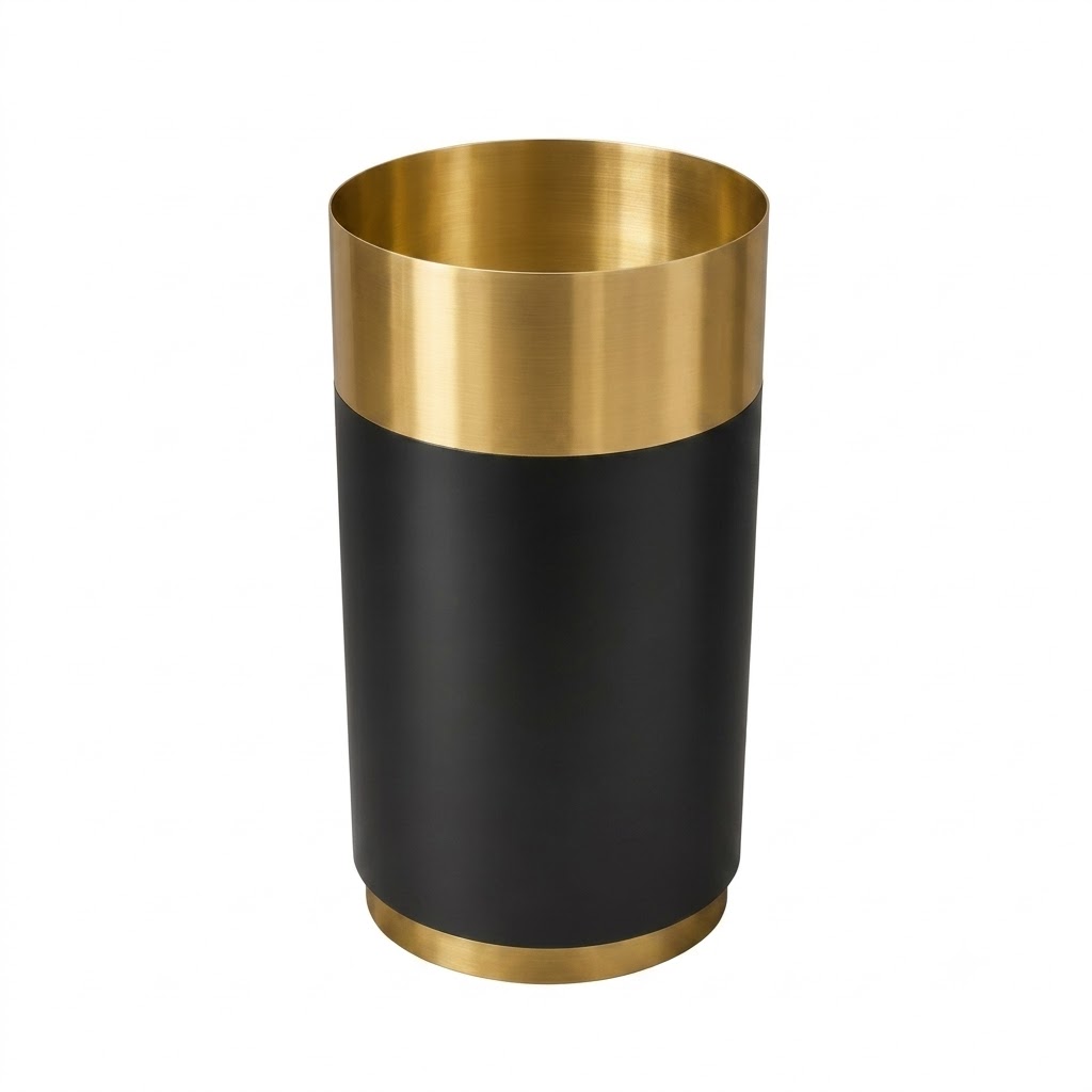 Nathali Floor-standing Basin Gold x Stainless Black 3 Pieces 022