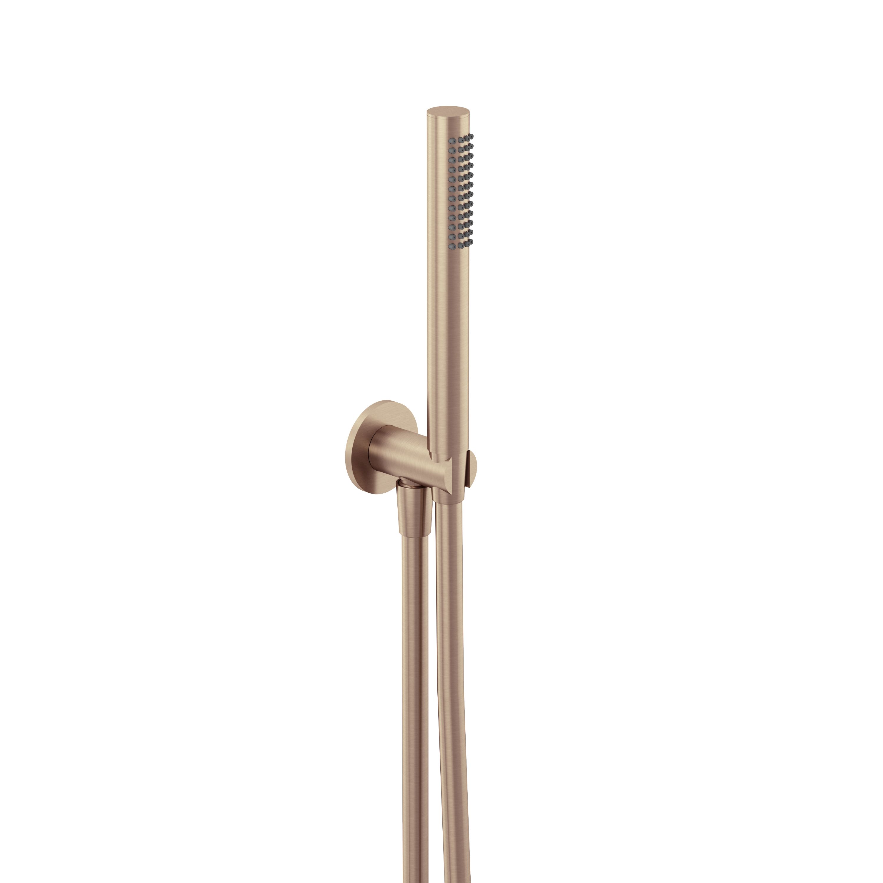 KLUDI RAK Shower Set with Circular Holder and Rail - Matte Bronze