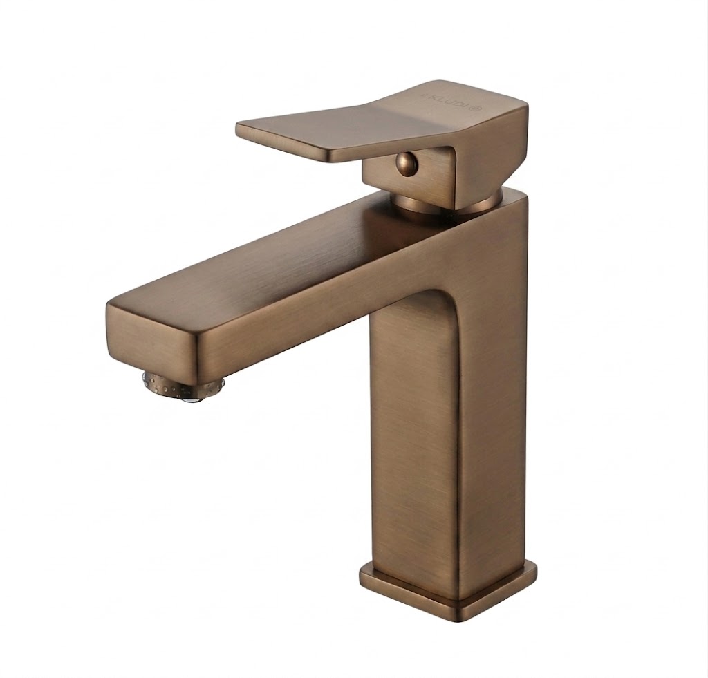 Kludi RAK Tetra Basin Mixer Medium UAE - Matte Bronze