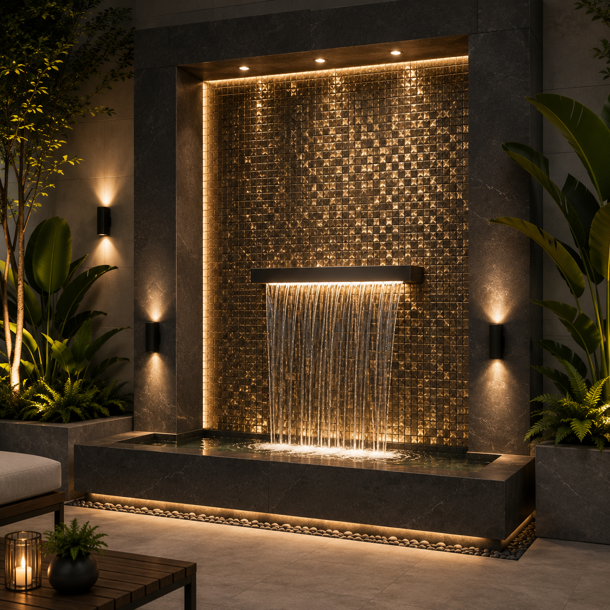 Beroia Chinese Sheet Lisbon 303 Sheet 31.8 × 31.8 cm - Rose Gold