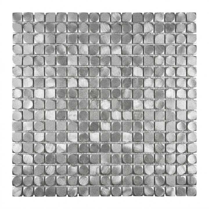 Beroia Chinese Aluminum Sheet Night Paris 202 Mosaic 30 × 30 cm - Grey