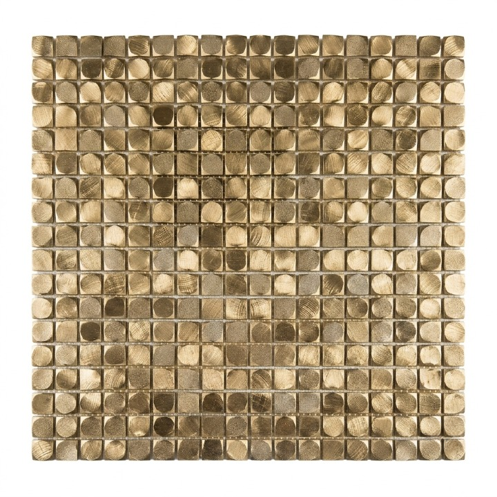 Beroia Chinese Aluminum Sheet Night Paris 204 Mosaic 30 × 30 cm - Gold