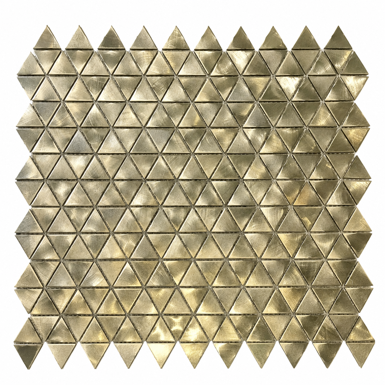 Beroia Chinese Aluminum Sheet Night Paris 504 Mosaic 30.2 × 31.7 cm - Gold