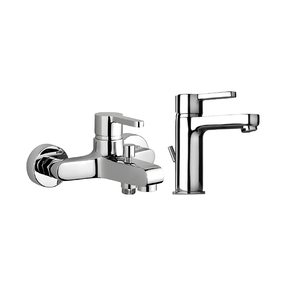 Duravit Aqua Mixer Set Offer Basin Mixer + Bath Mixer